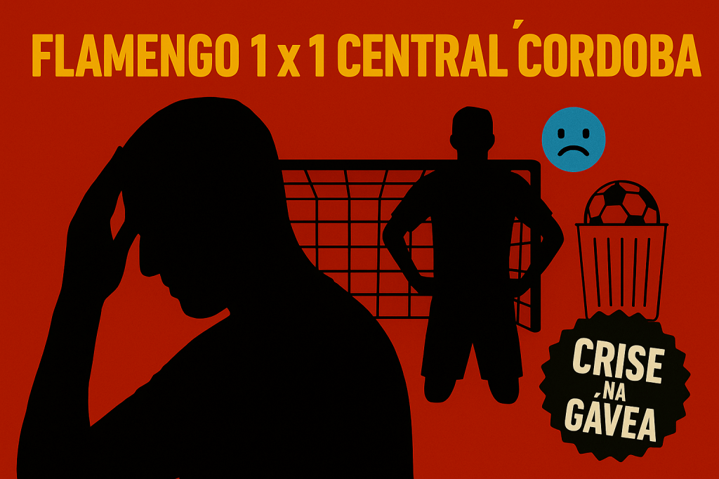 Flamengo empata com o Central Córdoba e entrega menos que estagiário na&nbsp;segunda-feira